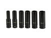 Zestaw długich nasadek udarowych 1/2" 10-21mm 6el.