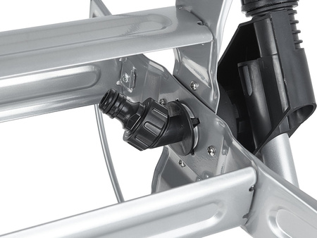 Wózek metalowy na wąż ogrodowy 1/2"=60m SKY-LINE