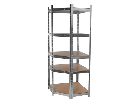 Regał magazynowy narożny 180x40x70cm 175kg