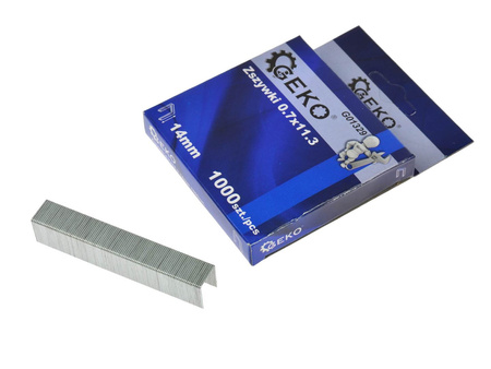 Zszywki 0.7x11.3  14mm 1000szt