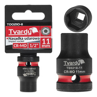 WYTRZYMAŁA NASADKA UDAROWA KRÓTKA 1/2" 11mm CR-MO TVARDY