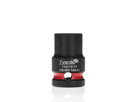 WYTRZYMAŁA NASADKA UDAROWA KRÓTKA 1/2" 13mm CR-MO TVARDY