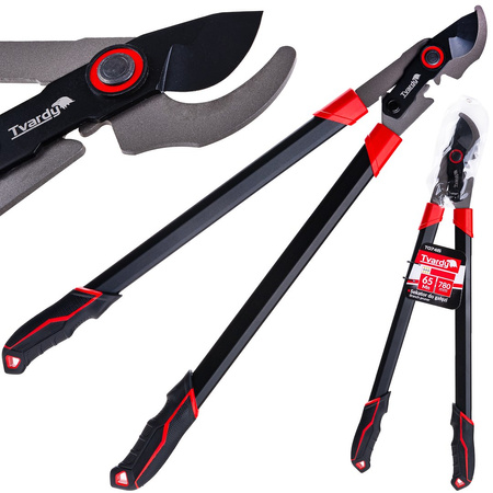 Sekator do gałęzi z ostrzem kowadełkowym 780mm 65Mn PTFE