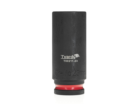 WYTRZYMAŁA NASADKA UDAROWA DŁUGA 1/2" 23mm CR-MO TVARDY
