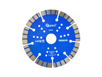 Tarcza diamentowa segmentowa 125 x 22,23 x10 mm turbo GEKO PREMIUM by laser