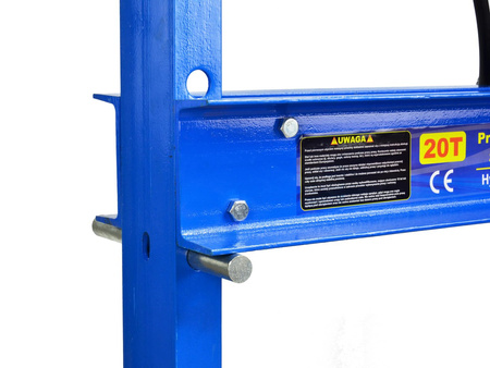 Prasa hydrauliczna 20T z manometrem i dwustopniową pompą