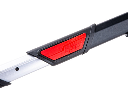 Sekator teleskopowy do gałęzi z przekładnią i ostrzem mijającym 730-970mm 65Mn PTFE