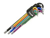 Klucze torx długie kolor T10-T50 9el. S2 (24)