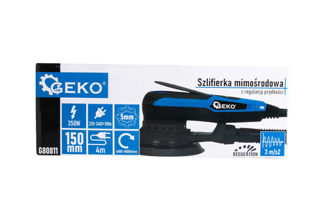 Szlifierka mimośrodowa bezszczotkowa 150mm 350W z regulacją prędkości (6)