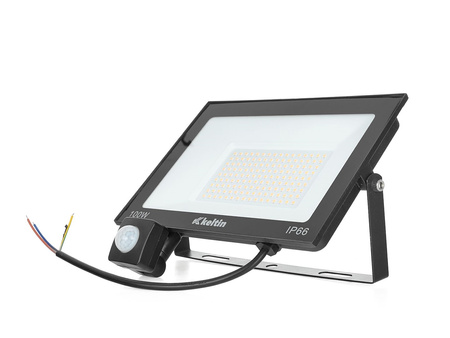 Naświetlacz LED 100W z czujnikiem ruchu – barwa biała ciepła 2700K (10)
