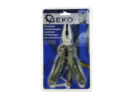 Narzędzie wielofunkcyjne-multitool 15-funkcyjny typ. zewnętrzny