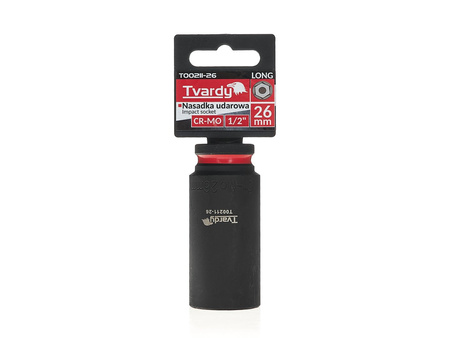 WYTRZYMAŁA NASADKA UDAROWA KRÓTKA 1/2" 22mm CR-MO TVARDY