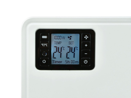 Grzejnik konwektorowy LCD z pilotem sterowania 2300W
