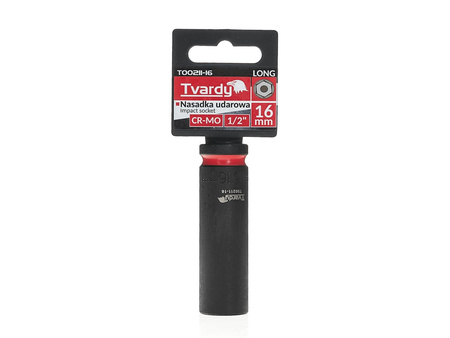 WYTRZYMAŁA NASADKA UDAROWA KRÓTKA 1/2" 12mm CR-MO TVARDY
