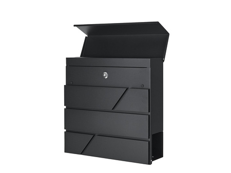 Skrzynka na listy 36,7x37x10cm /Antracyt