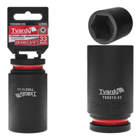 WYTRZYMAŁA NASADKA UDAROWA DŁUGA 3/4" 33mm CR-MO TVARDY