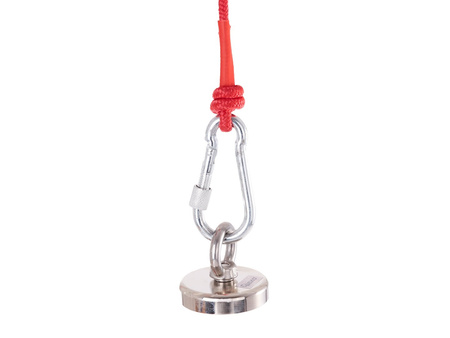 Magnes neodymowy 85kg – zestaw z liną 20m i rękawicami (16)