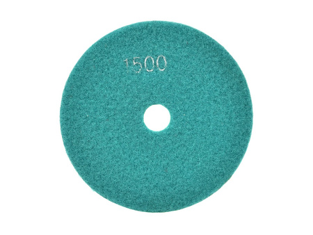 Tarcza polerska do szlifowania gresu na mokro 125mm GR1500 (5/25/250)