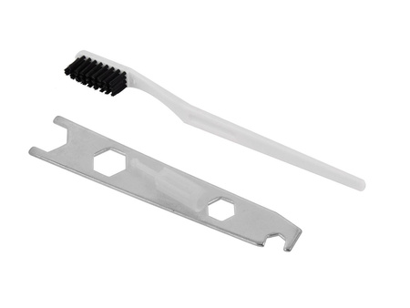 Pistolet lakierniczy HVLP mini 125ml 0,8mm metalowy zbiornik