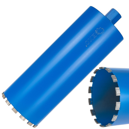 Wiertło diamentowe koronowe do wiertnicy na sucho i mokro 162x10x450mm 14T 1.1/4" (2)