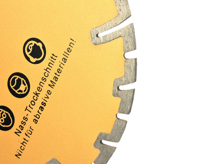 Tarcza diamentowa segmentowa do głębokiego cięcia betonu 125mm x 22,23mm GEKO