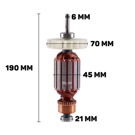 Wirnik do elektrycznej glebogryzarki-kultywatora 45cm (1)