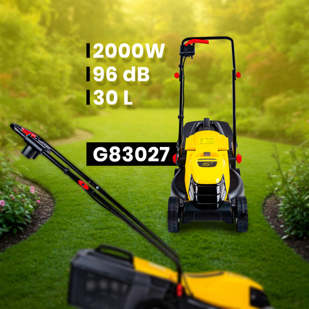 Kosiarka John Gardener HD EXTREME - ekstremalna moc 2200W