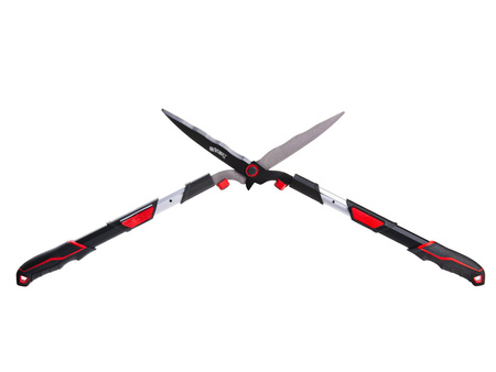 Sekator teleskopowy do gałęzi z przekładnią i ostrzem mijającym 730-970mm 65Mn PTFE
