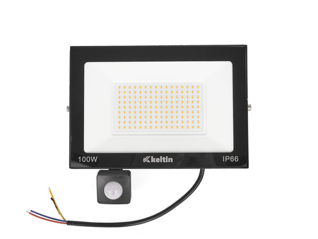 Naświetlacz LED 100W z czujnikiem ruchu – barwa biała zimna 6500K (10)