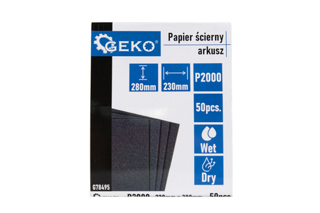 Papier ścierny wodny – arkusz 230x280mm P2000 (50/1000)