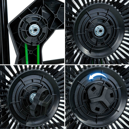 Koło do taczki 4.00-8 6PR fi 20mm (bez ośki)