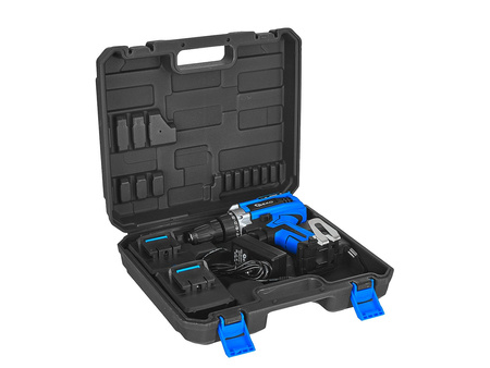 Wiertarko-wkrętarka 21V 2x akumulator 2ah (10)