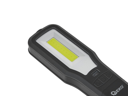 Lampa warsztatowa POWERBANK z magnesem i regulacją + stacja ładująca LED COB 10W + 5W 2000mAh 550lm IP54 (10/20)