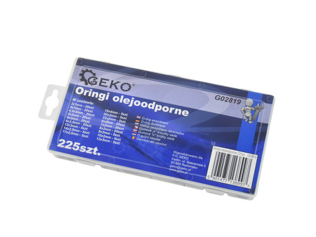 Oringi olejoodporne 225szt.(6/24)