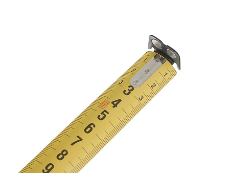 Miara zwijana nylon dwustronna z magnesem i autostopem 3m/16mm KLASA I – kartonik wystawowy (12/120)