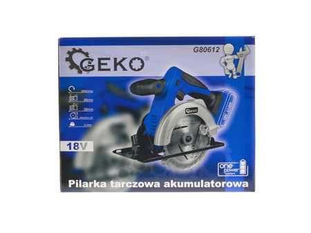 Pilarka tarczowa akumulatorowa 18V Li-ion