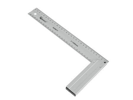 KĄTOWNIK STOLARSKI BUDOWLANY 300MM ALUMINIOWY