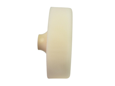 Gąbka polerska biała 150mm x 45mm M14 twarda