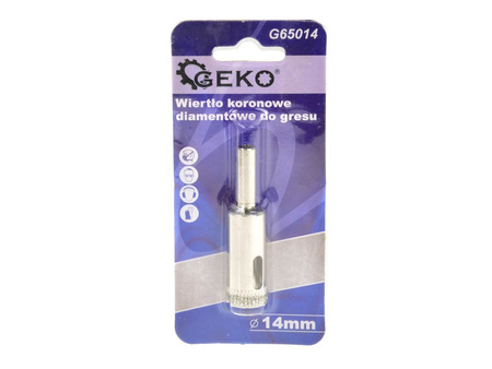 Wiertło koronowe diamentowe do gresu 14 x 55 mm
