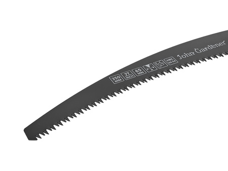 Piła wygięta 35cm z powłoką PTFE i kaburą 65Mn