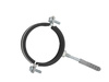 Obejma metalowa z gumą do rur 2" 60-64mm (200)