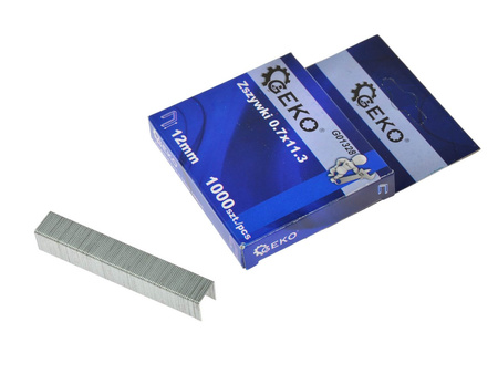 Zszywki 0.7x11.3  12mm 1000szt