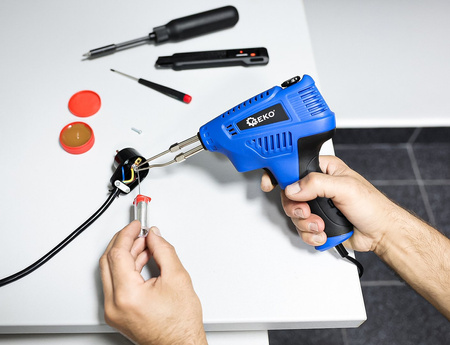 Lutownica transformatorowa 200W (walizka) Premium