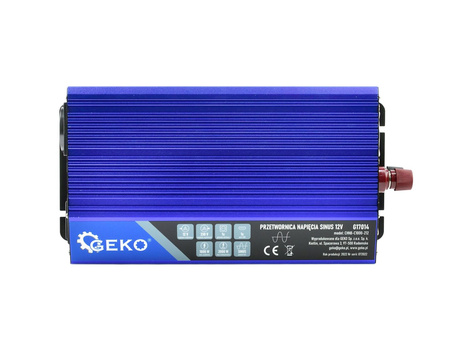 Przetwornica napięcia SINUS 12V/230V 1000/2000W (4)