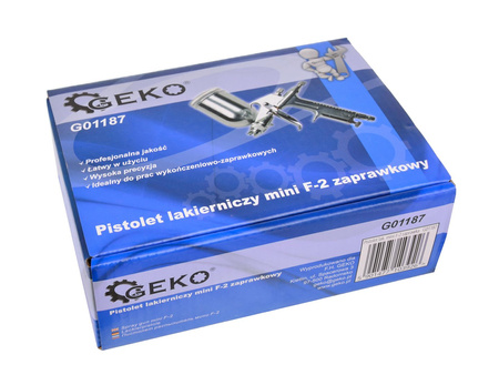 Pistolet lakierniczy mini F-2 zaprawka 200ml