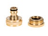 Przyłącze na kran 1" z redukcją 3/4" BRASS-LINE (10/80)