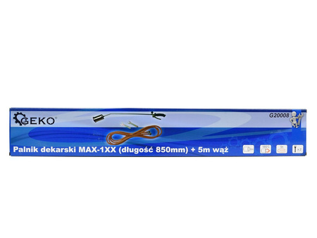 Palnik dekarski MAX-1XX (dł.850mm) + 5m wąż