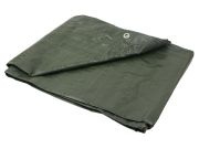 Plandeka 6x10m gruba/zielona +/-10%