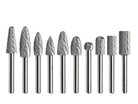 Zestaw frezów trzpieniowych 6mm 10el. (20)