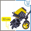 Glebogryzarka Elektryczna Kultywator Ogrodowy 1400W 45CM Dzik Do Ziemi 2w1